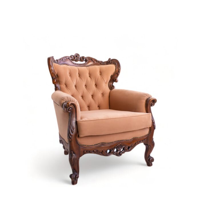 poltrona-vintage-velluto-rosa-allestimenti-eventi-vicenza-padova-verona-treviso