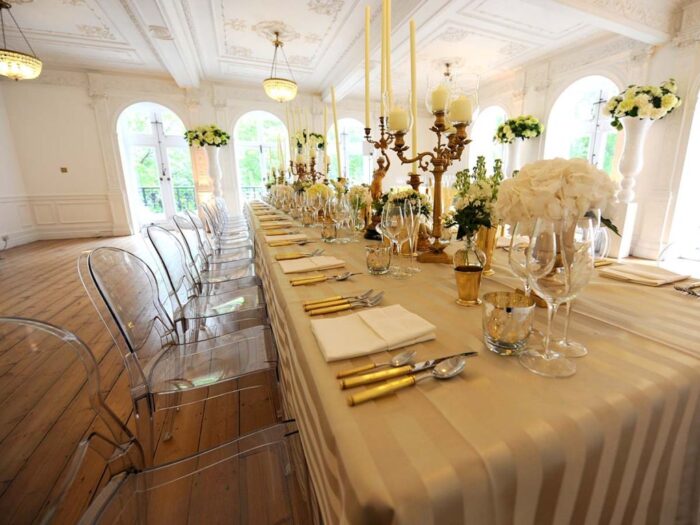 sedie trasparenti noleggio design allestimenti eventi attrezzatura catering matrimoni luxury rentals chair