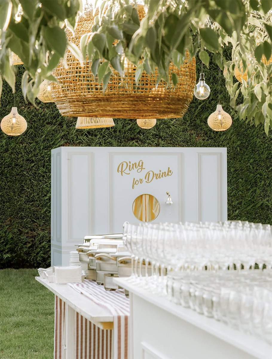 ring for drink champagne bar idee tendenze matrimoni eventi allestimenti