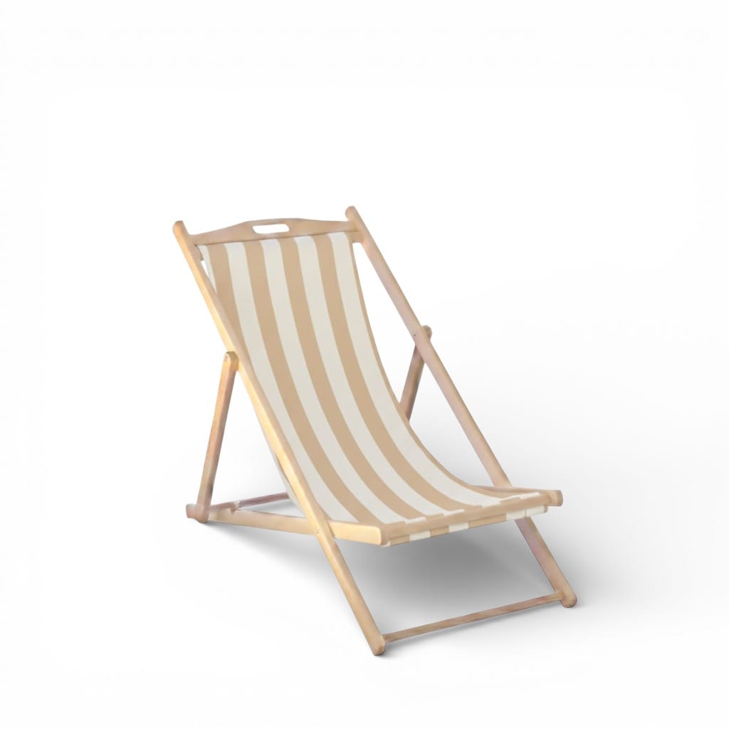 sdraio spiaggia mare a righe bianco beige rentals italian style event