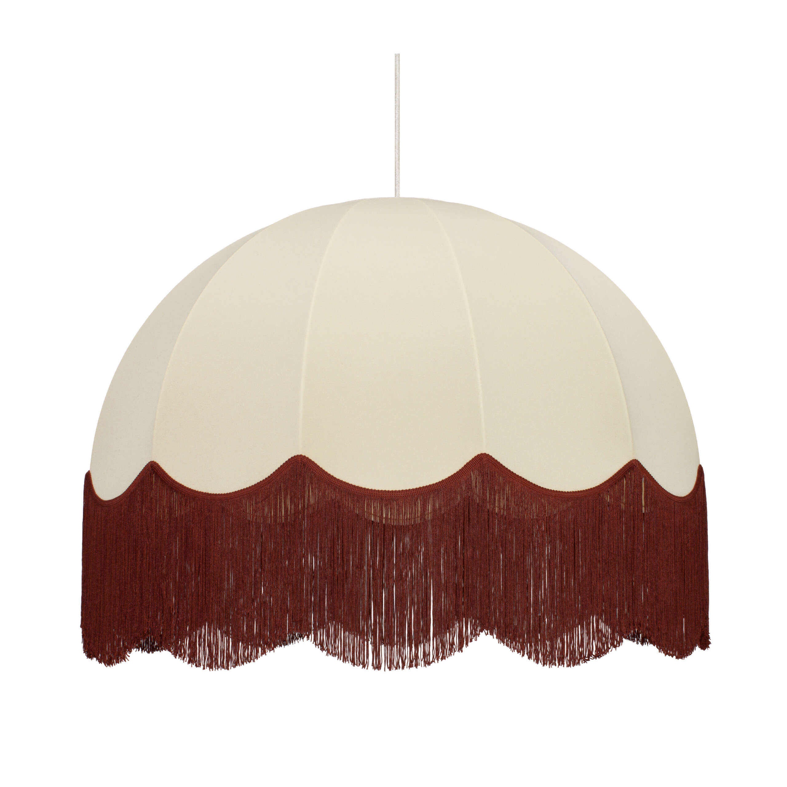 lampadario tessuto a frange stile classico luci per eventi